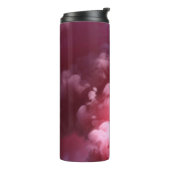 Roze rook thermosbeker (Gedraaid links)
