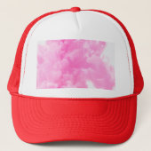 roze rook trucker pet (Voorkant)