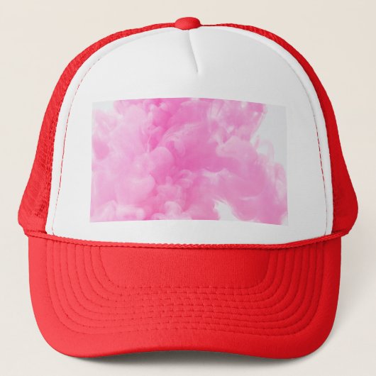roze rook trucker pet (Voorkant)