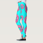 Roze roomdonuts leggings (Links)