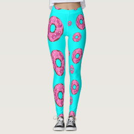 Roze roomdonuts leggings