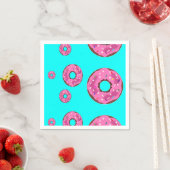 Roze roomdonuts servet (Insitu)