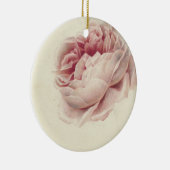 Roze Roos (1792) – Tijdloze  botanische kunst Keramisch Ornament (Rechts)