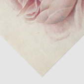 Roze Roos (1792) – Tijdloze botanische kunst Tissuepapier (Detail)
