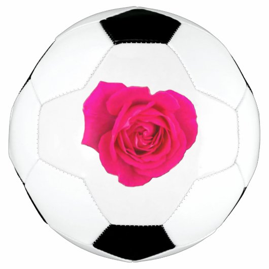 Roze Roos #4 Voetbal (Voorkant)