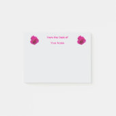 Roze Roos #5 Post-it® Notes (Voorkant)