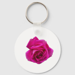 Roze Roos #5 Sleutelhanger