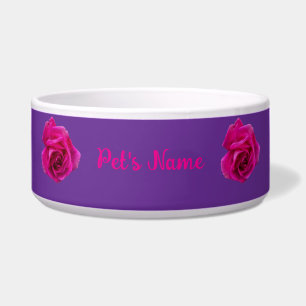 Roze Roos #5 Voerbakje
