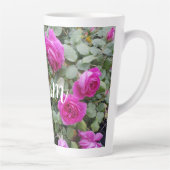 Roze  Roos Bloem Birthday Mum Mok (Rechts)