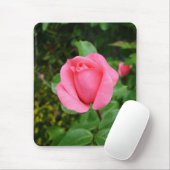 roze roos bloem muismat (Met muis)