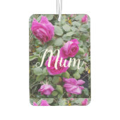  Roze  Roos Bloem Verjaardag Luchtverfrisser (Achterkant)