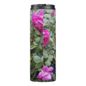  Roze  Roos Bloem Verjaardag Thermosbeker (Achterkant)
