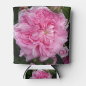 Roze  Roos bloemen Blikjeskoeler (Voorkant)