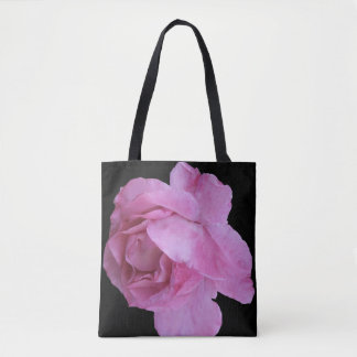  roze roos bloemen boho mode fine art tote bag