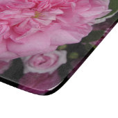 Roze  Roos bloemen Snijplank (Hoek)