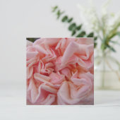 Roze Roos  bloemen Verjaardagkaart Ma (Staand voorkant)