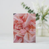 Roze Roos  bloemen Verjaardagkaart Ma Briefkaart (Staand voorkant)