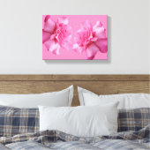 roze roos bloemeneenvoudige moderne kunst canvas afdruk (Insitu (Slaapkamer))