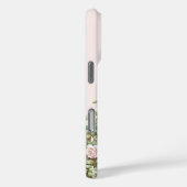 Roze Roos Bloemenschutting Cowgirl Case-Mate iPhone Case (Achterkant / Rechts)