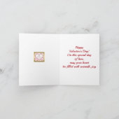 Roze Roos Bloemige Hartjes Valentijnsdag Cadeaus (Binnen)