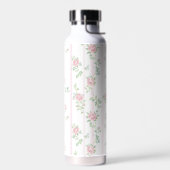 Roze Roos Bloemige Waterfles (Links)