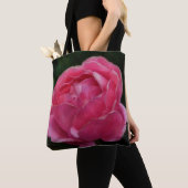 Roze Roos Bloemstuk Boodschappentas Tote Bag (Dichtbij)