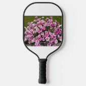Roze Roos Bloesem Pickleball Paddle (Achterkant)