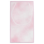 Roze roos bloesemblush klein cadeauzakje (Achterkant)