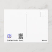 Roze Roos Close-up Bedankkaart Briefkaart (Achterkant)