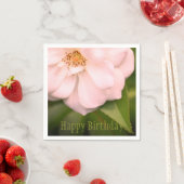 Roze  Roos Designer Paper Servet (Insitu)