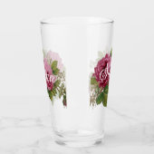 Roze Roos Elegantie Glas (Links)