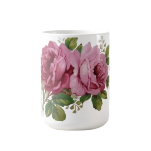 Roze Roos Elegantie Koffiemok