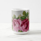Roze Roos Elegantie Koffiemok (Center)