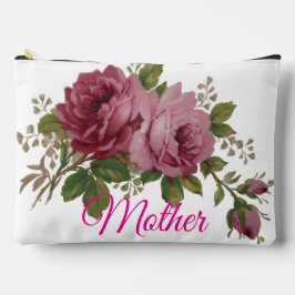 Roze Roos Elegantie Print Knip Naai Tas