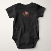 Roze Roos Elegantie Romper (Achterkant)