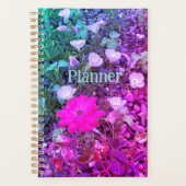 Roze roos en primrose Planner (Voorkant)