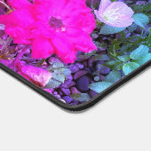 Roze roos en primroses Desk mat (Hoek)