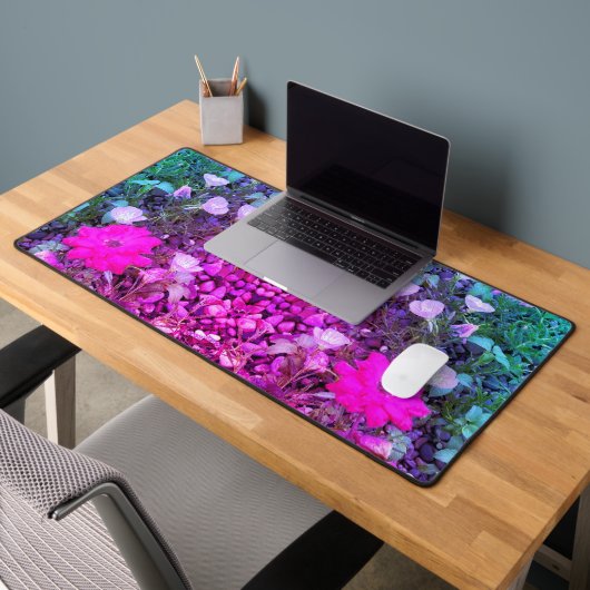 Roze roos en primroses Desk mat (Kantoor 2)