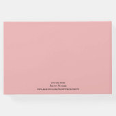 Roze Roos en Sieraden   Gastenboek (Achterkant)