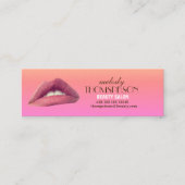 Roze roos foto bloemige Visitekaartjes (Voorkant)