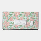 Roze Roos Garden Bouquet Patroon Bureaumat (Keyboard & Muis)
