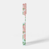 Roze Roos Garden Bouquet Patroon iPhone Hoesje (Rechterkant)