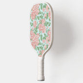 Roze Roos Garden Bouquet Patroon Pickleball Paddle (Links)