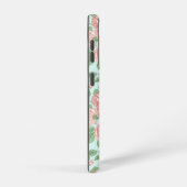 Roze Roos Garden Bouquet Patroon Samsung Galaxy Hoesje (Rechterkant)