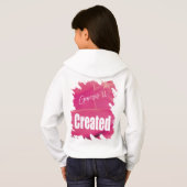 Roze Roos Geschapen Schrift (Achterkant volledig)