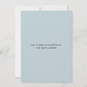 Roze Roos Glitter Het Is Een Meisje Baby Shower (Achterkant)