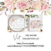 Roze, Roos goudbloem / weddenschap Informatiekaartje