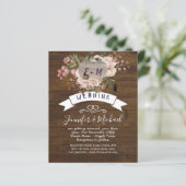 Roze Roos gouden bruiloft (Staand voorkant)