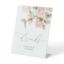 Roze Roos & Groen Vrijgezellenfeest Drinken Teken