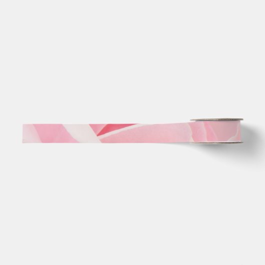 Roze roos grosgrain lint (Voorkant)